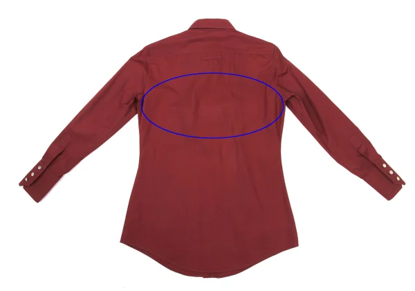 Jean Paul GAULTIER CLASSIQUE Metal Plate Design Cotton Shirt K-176054_018