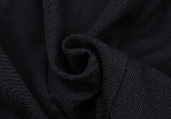 robe de chambre COMME des GARCONS Velour Collar Tuck Wool Zip Blouson K-176056_013