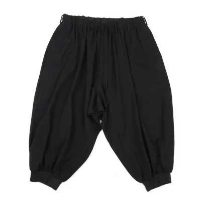 Yohji Yamamoto POUR HOMME Wool Gabardine Hem Rib Pants