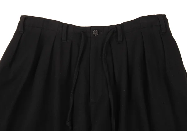 Yohji Yamamoto POUR HOMME Brushed Wool Balloon Pants K-176058_003