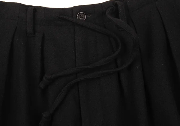 Yohji Yamamoto POUR HOMME Brushed Wool Balloon Pants K-176058_005