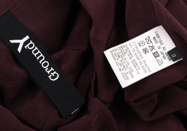 Ground Y Chinese Button Shirt K-176062_013