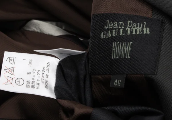 Jean Paul GAULTIER HOMME Wool Peaked Lapels Double Jacket K-176065_017