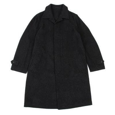 COMME des GARCONS HOMME Lightweight Melton Wool Coat