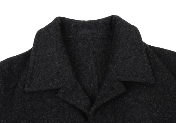 COMME des GARCONS HOMME Lightweight Melton Wool Coat K-176074_003