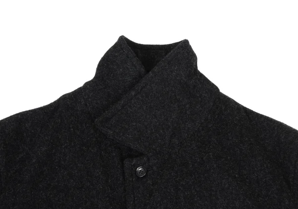 COMME des GARCONS HOMME Lightweight Melton Wool Coat K-176074_004
