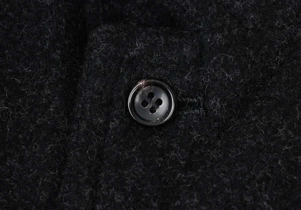COMME des GARCONS HOMME Lightweight Melton Wool Coat K-176074_005