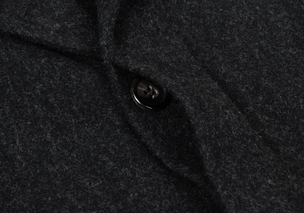 COMME des GARCONS HOMME Lightweight Melton Wool Coat K-176074_006