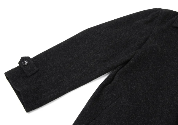COMME des GARCONS HOMME Lightweight Melton Wool Coat K-176074_007
