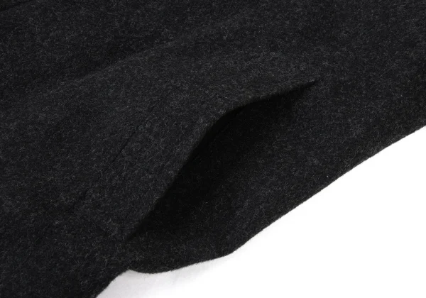 COMME des GARCONS HOMME Lightweight Melton Wool Coat K-176074_010
