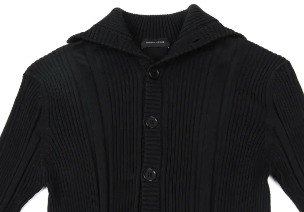 JOSEPH HOMME Cotton Rib Henry-neck Knit Top K-176076_002
