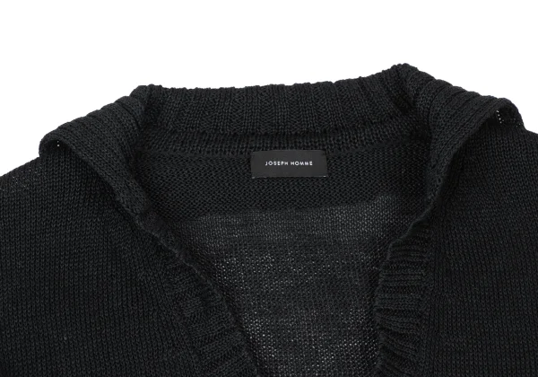 JOSEPH HOMME Cotton Linen V-neck Knit Top K-176077_003