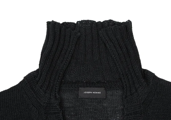 JOSEPH HOMME Cotton Linen V-neck Knit Top K-176077_004