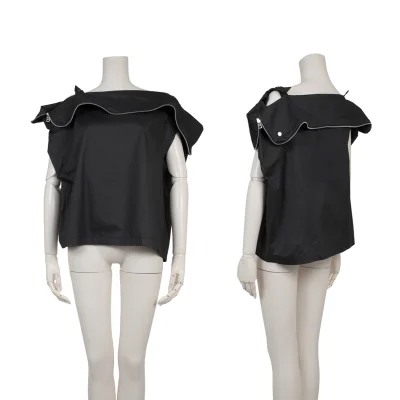 ISSEY MIYAKE Zipper Design Top