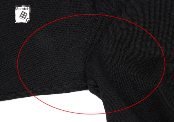 COMME des GARCONS HOMME Dyed Wool Knit Cardigan K-176091_003