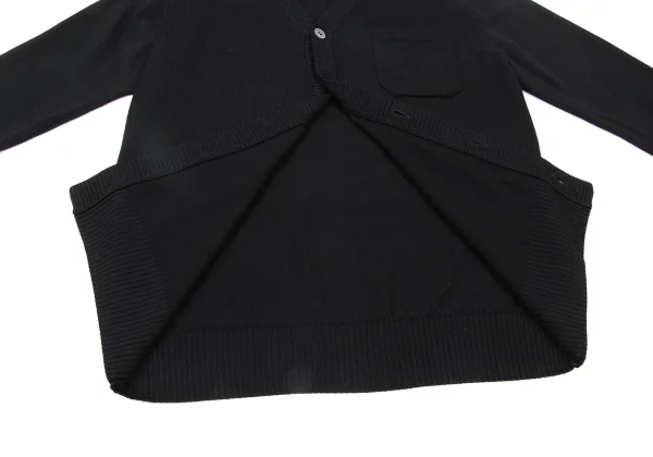 COMME des GARCONS HOMME Dyed Wool Knit Cardigan K-176091_013