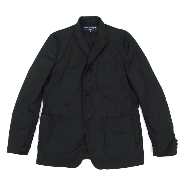 COMME des GARCONS HOMME Cotton Puckered Jacket Black L K-176092_001