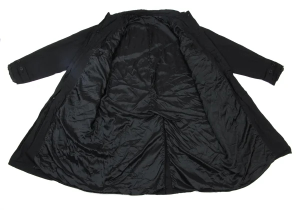 COMME des GARCONS HOMME Dyed Poly Bal-collar Coat K-176093_011
