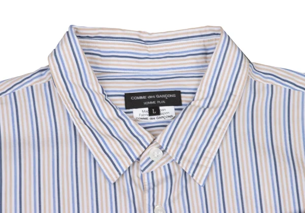 COMME des GARCONS HOMME PLUS Switching Stripe Shirt K-176095_003