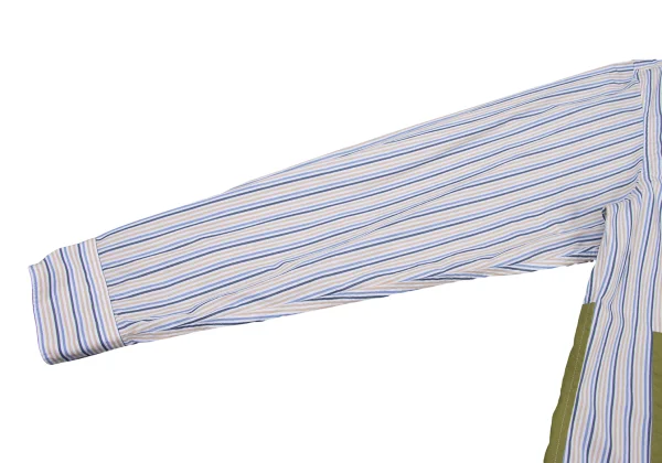 COMME des GARCONS HOMME PLUS Switching Stripe Shirt K-176095_006