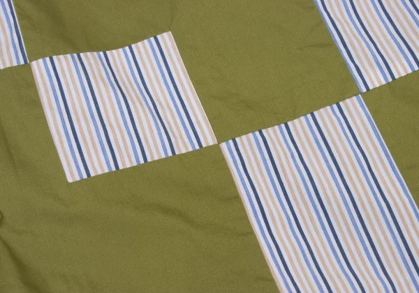 COMME des GARCONS HOMME PLUS Switching Stripe Shirt K-176095_009