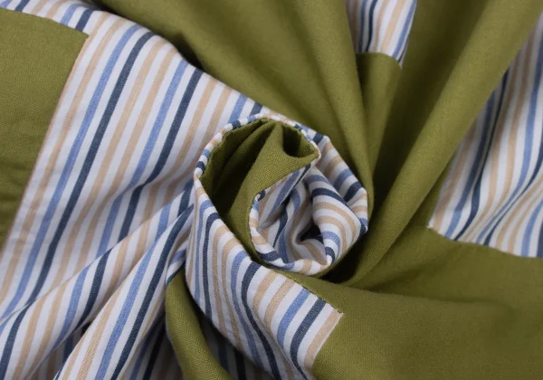 COMME des GARCONS HOMME PLUS Switching Stripe Shirt K-176095_013