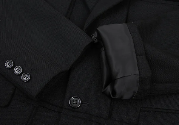 COMME des GARCONS HOMME PLUS Square Patch Wool Jacket K-176096_008