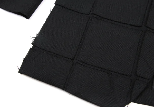 COMME des GARCONS HOMME PLUS Square Patch Wool Jacket K-176096_012