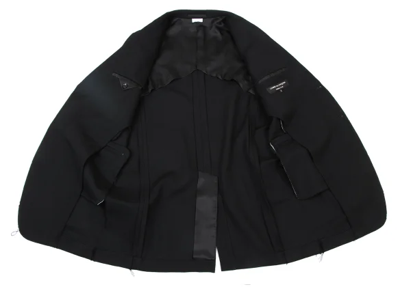 COMME des GARCONS HOMME PLUS Square Patch Wool Jacket K-176096_013