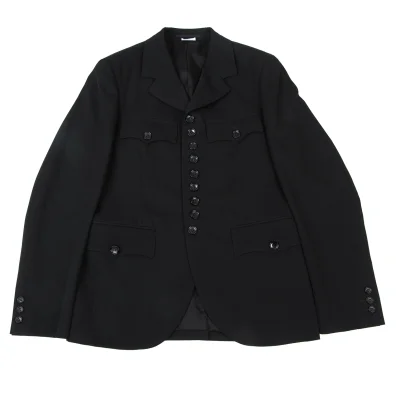 COMME des GARCONS HOMME PLUS Wool Gaba Napoleon Jacket