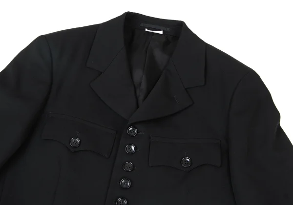 COMME des GARCONS HOMME PLUS Wool Gaba Napoleon Jacket K-176097_002
