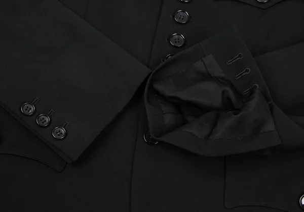 COMME des GARCONS HOMME PLUS Wool Gaba Napoleon Jacket K-176097_009