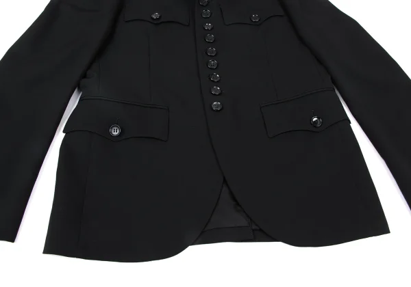 COMME des GARCONS HOMME PLUS Wool Gaba Napoleon Jacket K-176097_010