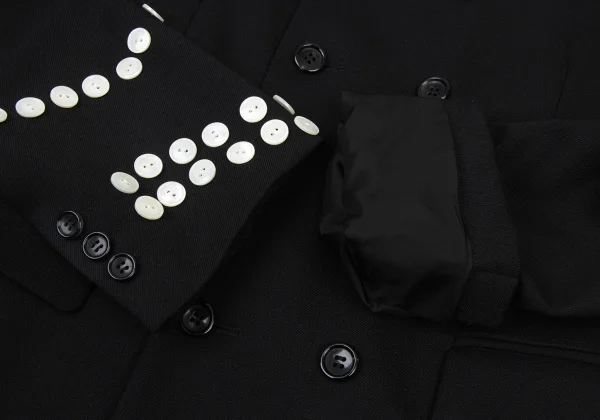 COMME des GARCONS HOMME PLUS Button Design Wool Jacket K-176098_008