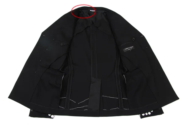 COMME des GARCONS HOMME PLUS Button Design Wool Jacket K-176098_014