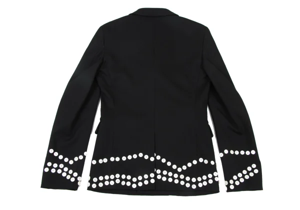 COMME des GARCONS HOMME PLUS Button Design Wool Jacket K-176098_016