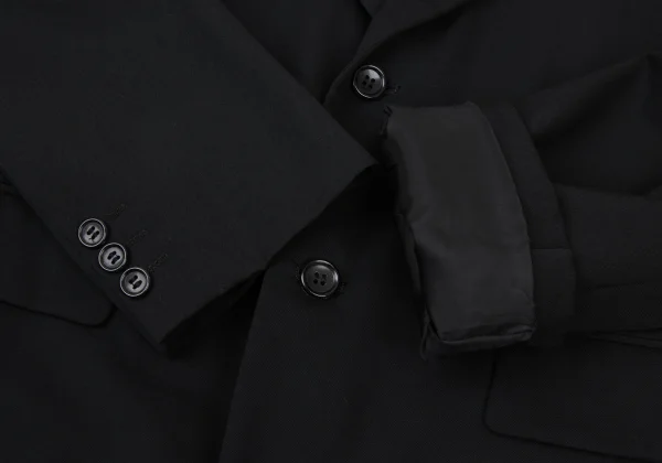 COMME des GARCONS HOMME PLUS Hem Switching Wool Jacket K-176099_008