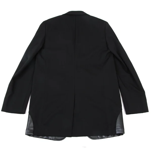COMME des GARCONS HOMME PLUS Hem Switching Wool Jacket K-176099_015
