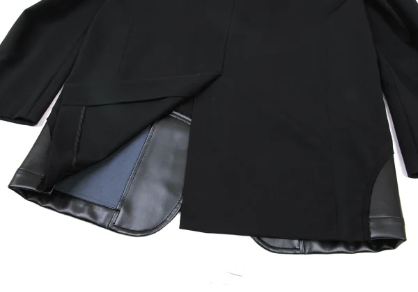 COMME des GARCONS HOMME PLUS Hem Switching Wool Jacket K-176099_016