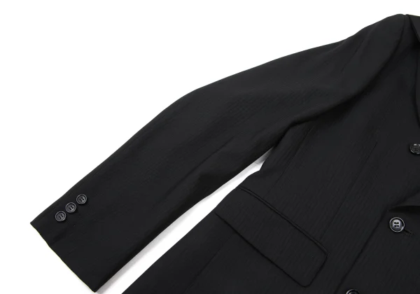 COMME des GARCONS HOMME PLUS Sailor Collar Stripe Jacket K-176100_009