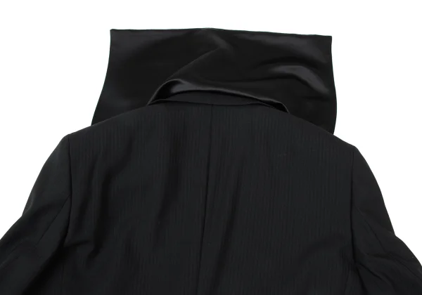 COMME des GARCONS HOMME PLUS Sailor Collar Stripe Jacket K-176100_017