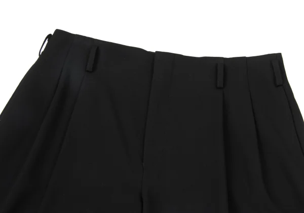 COMME des GARCONS HOMME PLUS Wool Tuck Shorts K-176101_002
