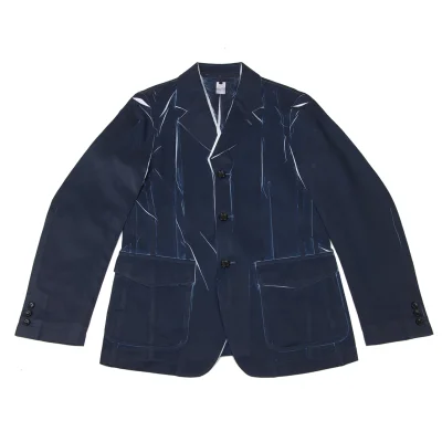 COMME des GARCONS SHIRT Poly Twill Transfer Print Jacket