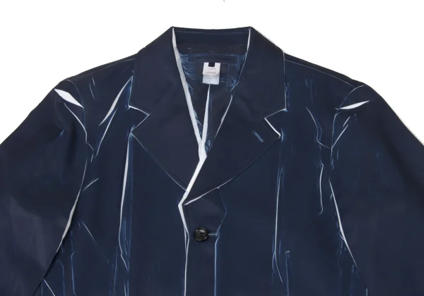 COMME des GARCONS SHIRT Poly Twill Transfer Print Jacket K-176104_002
