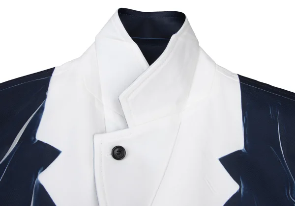 COMME des GARCONS SHIRT Poly Twill Transfer Print Jacket K-176104_005