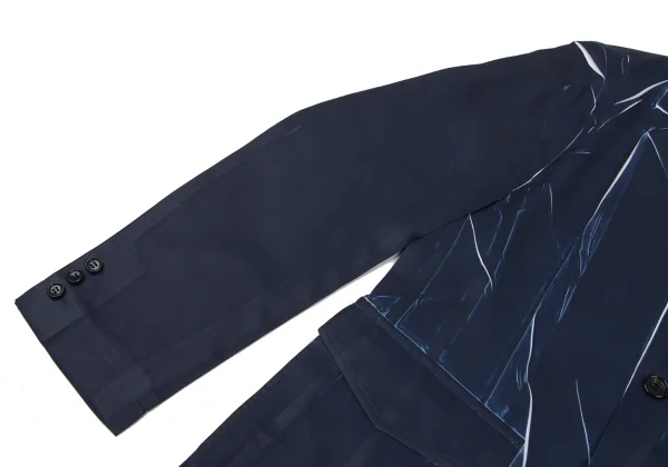 COMME des GARCONS SHIRT Poly Twill Transfer Print Jacket K-176104_006