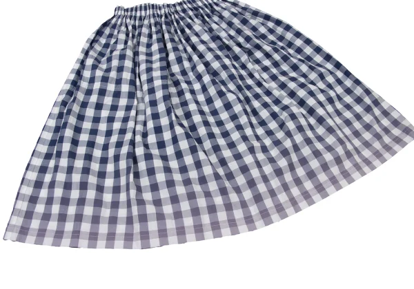 tao Cotton Checker Gradient Skirt K-176106_006