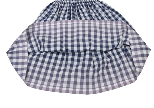 tao Cotton Checker Gradient Skirt K-176106_008