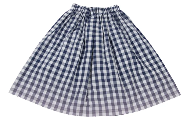 tao Cotton Checker Gradient Skirt K-176106_009