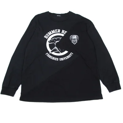 UNDERCOVER ISM Slash Switching Print T Shirt